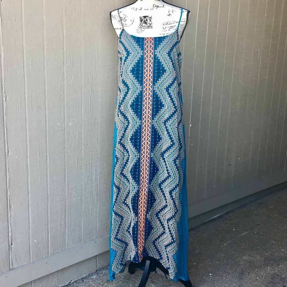 Bisou Bisou Michelle Bohbot Maxi Dress